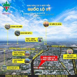 Khu dân Phước Hòa 3MT quốc lộ Q51
