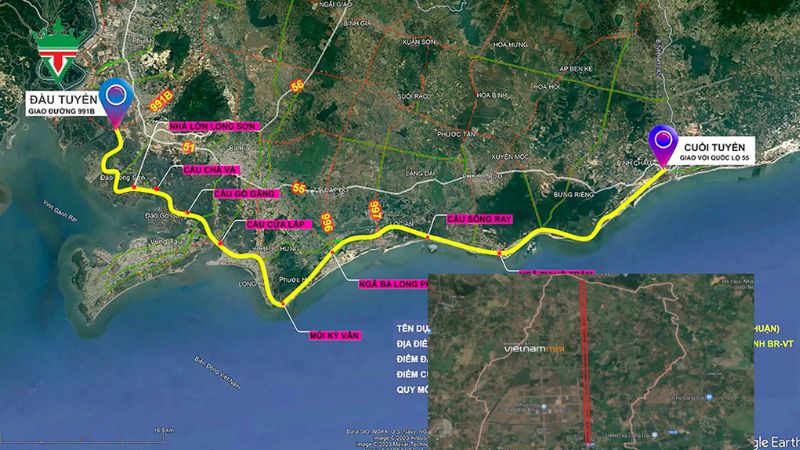 Tuyến đường 944 hiện đã được khởi công mở rộng vào ngày 17/6/2023