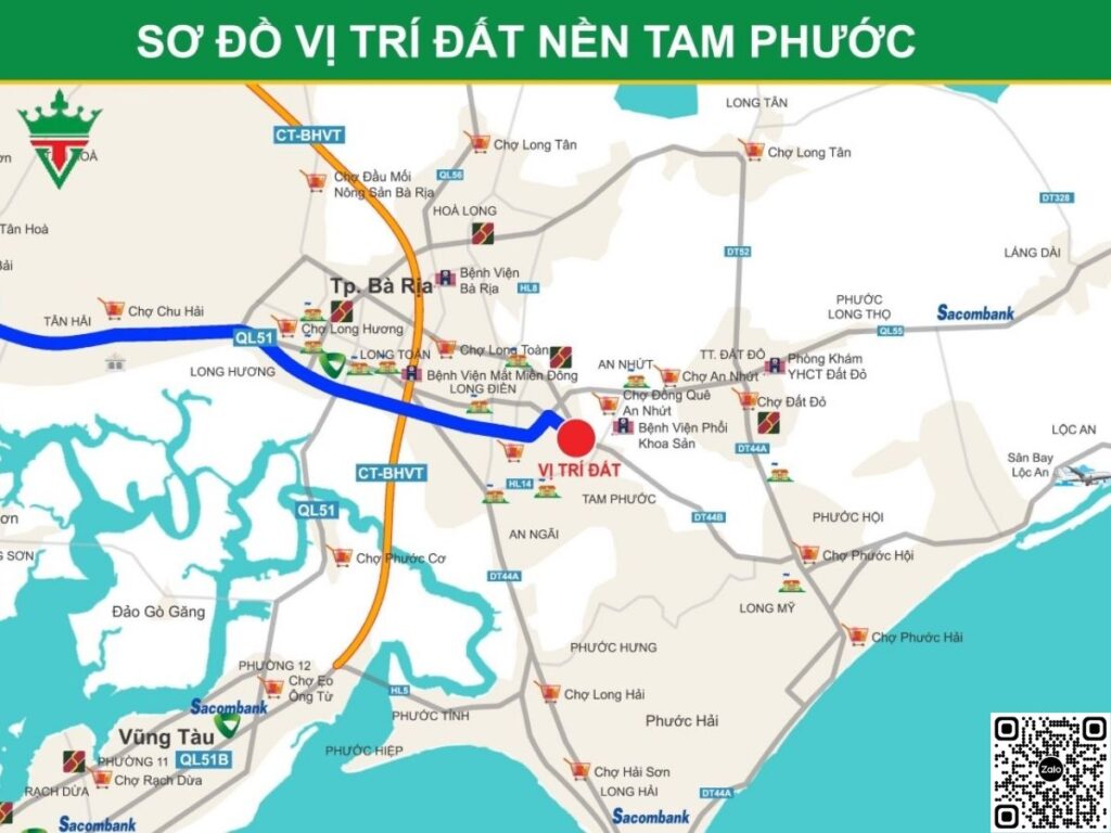 Khu dân cư Tam Phước có tiềm năng tăng giá không nhỏ