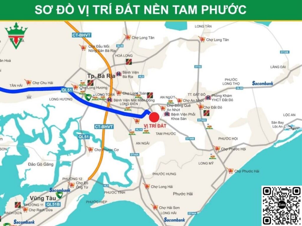KDC Tam Phước gần KDC Tam Phước được nâng tầm giá trị