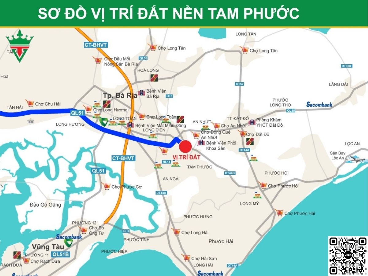 Khu dân cư Tam Phước là dự án tiềm năng đáng đầu tư