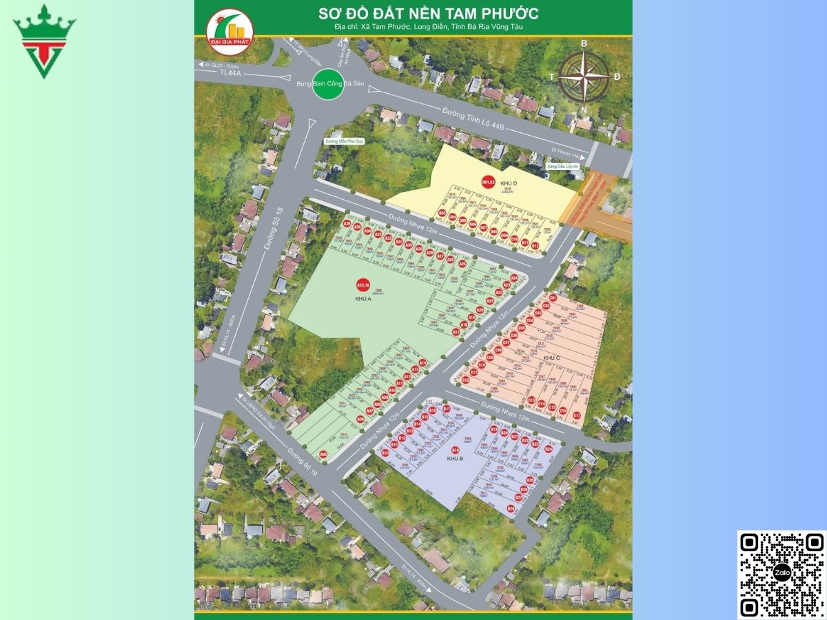 Dù mua ở hay đầu tư, Khu dân cư Tam Phước đều giúp khách mua dễ dàng sinh lời