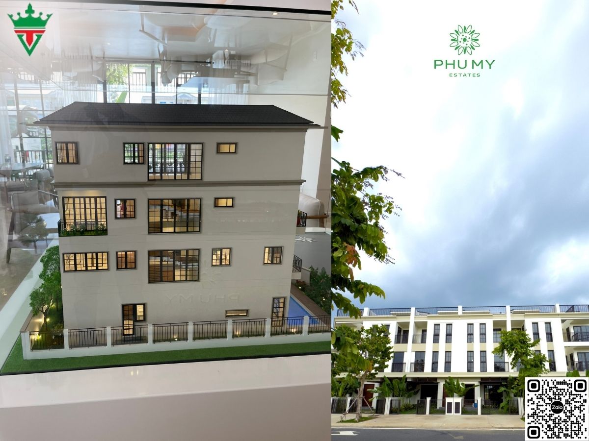 Nhà phố Phú Mỹ Estates có không gian sống tinh tế