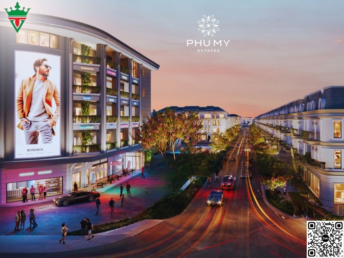 Từ Nhà phố Phú Mỹ Estates, chúng ta sớm tiếp cận vạn điểm đơn giản